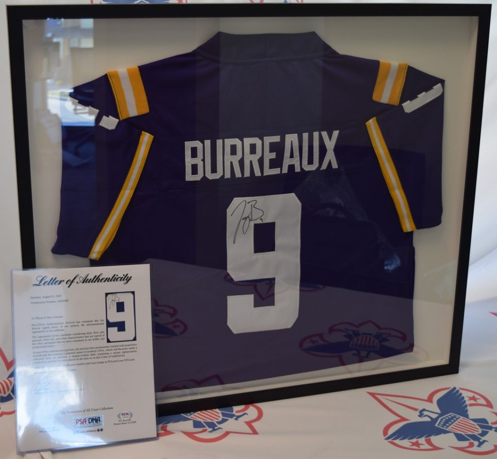 Joe Burrow LSU jersey
