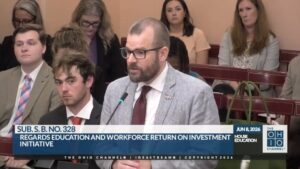 Travis Gulling Testifying Before Ohio Legislature
